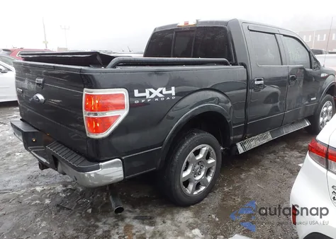2013 Ford F-150 Lariat from USA, damaged, VIN 1FTFW1ET3DFC16123